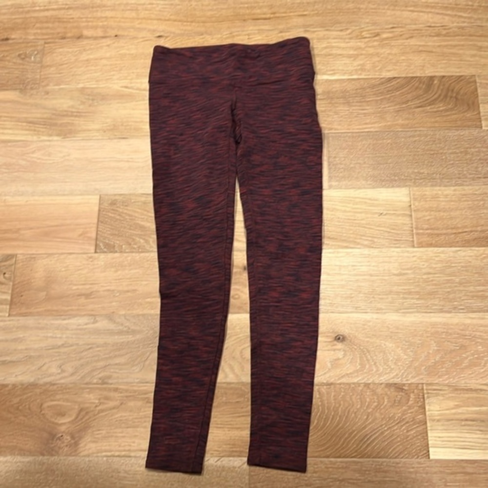 Alo leggings burgundy‎ heathered